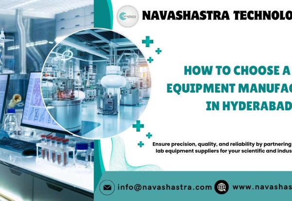 Scientist working with high-precision lab equipment in Hyderabad lab